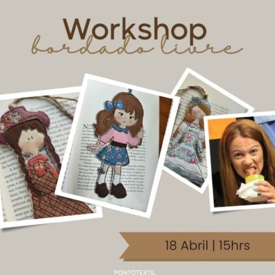 Workshop | Patricia Moia - Bordado Livre