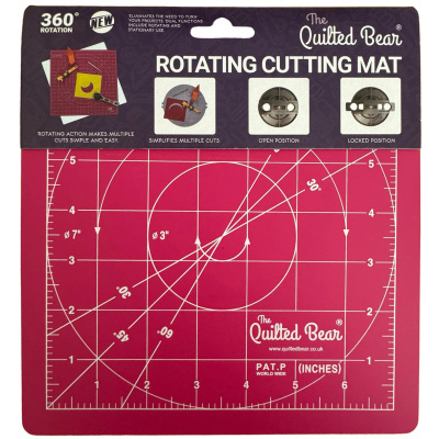 The Quilted Bear | Base de Corte Rotativa 7" x 7"