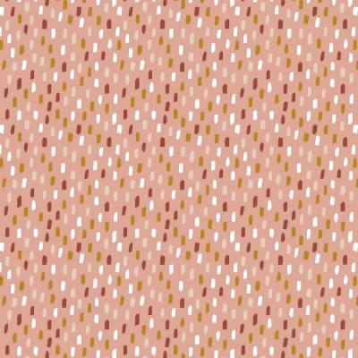 Tecido Plastificado | Dashes - Rosa