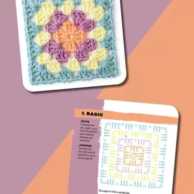 The Granny Square Card Deck + Booklet