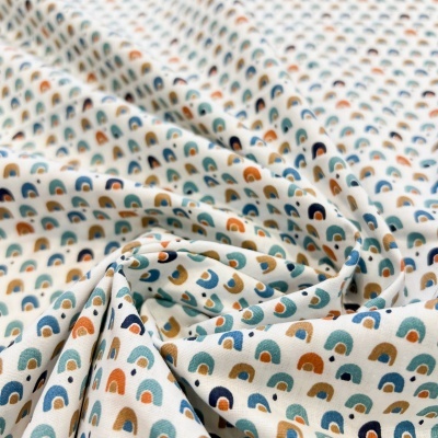 Tecido Le Tissu by Domotex | Little Rainbow - Noite