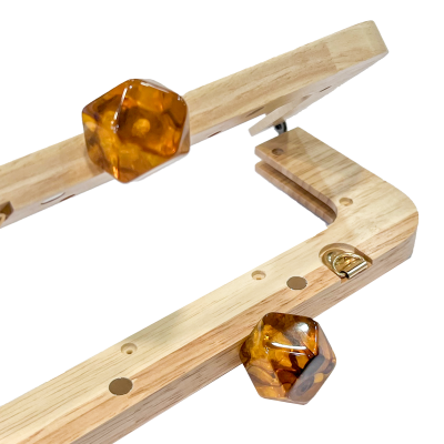 Fecho Magnético de Madeira - 20 cm