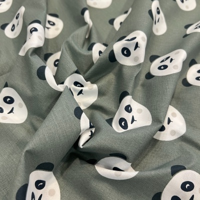 Tecido Le Tissu by Domotex | Pandas - Caqui