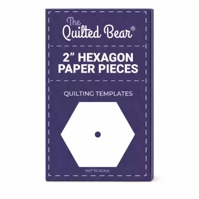 Quilted Bear | Templates de Papel - 100 unidades Quilted Bear | Templates de Papel - 100 unidades