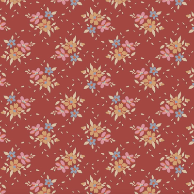 Tecido Tilda | Frida - Red