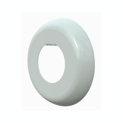 Assento de sanita elevatório branco com texto Astralpool