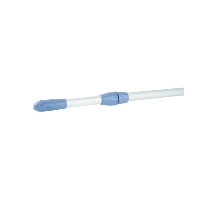 Pega de esfregona extensível azul e branco