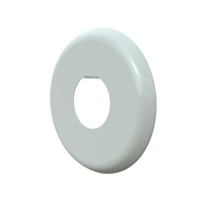 Redutor de assento sanitário cinza claro oval com etiqueta ARTIVA