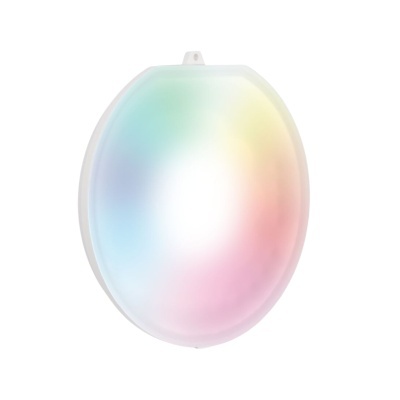 Balão ovo com cores suaves e grampo branco
