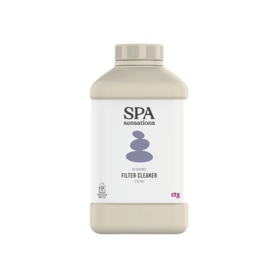 Frasco de filtro cleaner SPA sensations com tampa castanha