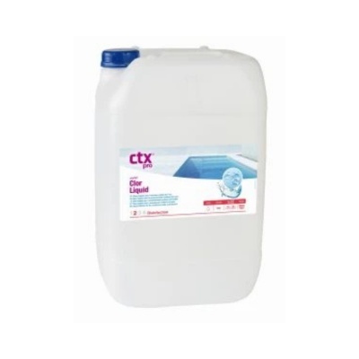 Recipiente plástico branco com tampa azul e rótulo azul e vinho
