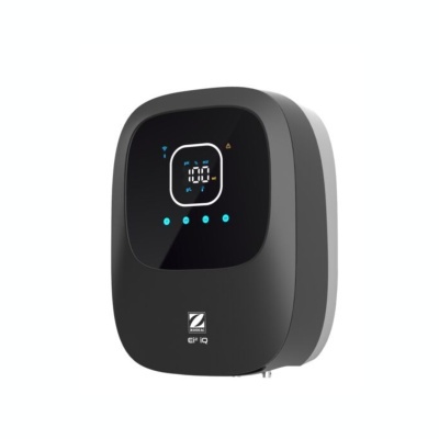 Dispositivo eletrónico preto com ecrã digital e marca Zodiac