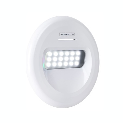 Luz LED branca redonda da marca ASTRALPOOL