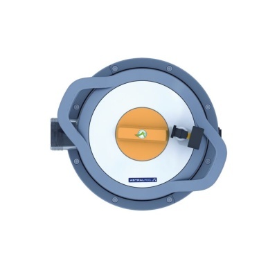 Visor arredondado para piscina AstralPool azul, branco e amarelo