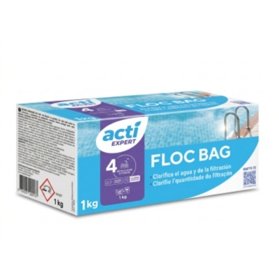 Embalagem do produto Acti Expert Floc Bag 1kg para tratamento de água