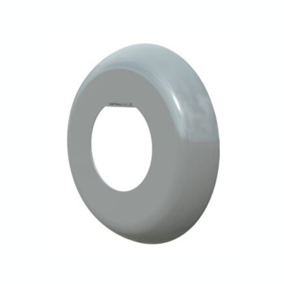 Pneu cinza claro liso em forma de anel com texto ARTWALK41 preto