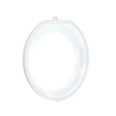Assento de sanita oval branco