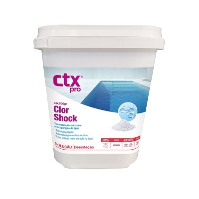 Embalagem de cloro para tratamento de piscinas ctx pro Clor Shock