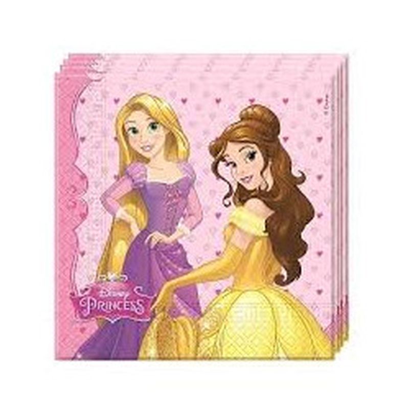 Guardanapos Disney Princesas com Rapunzel e Bela