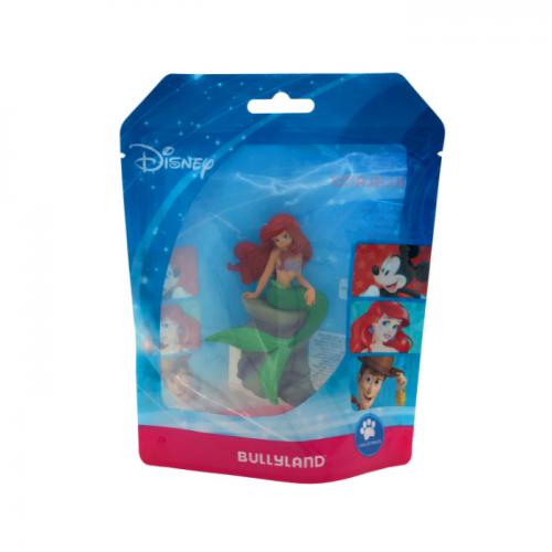 Figura Ariel Disney em embalagem azul e vermelha BULLYLAND