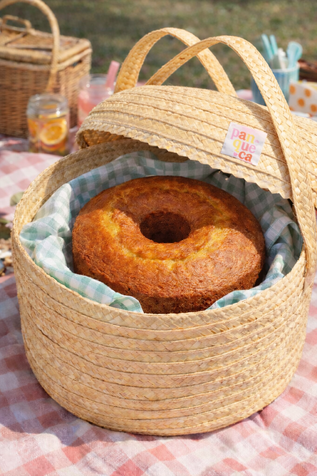 Cesto de Transporte Reutilizável | Leve os bolos com facilidade