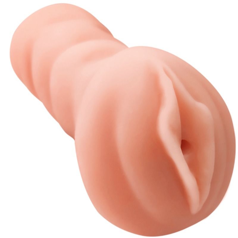 Simulador de órgão genital feminino em silicone cor de pele