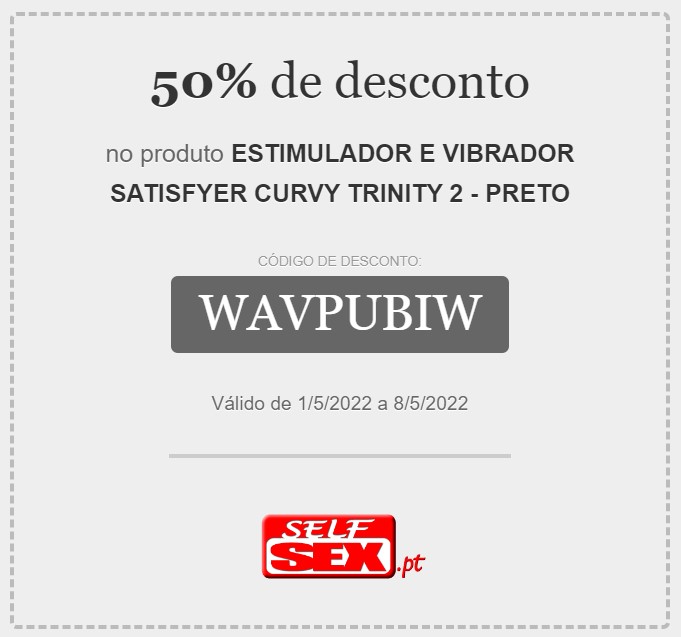 Desconto 50% em Satisfyer