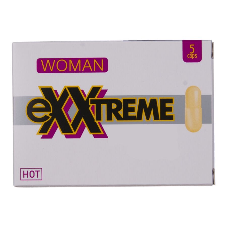 Caixa branca de cápsulas com texto EXXtreme