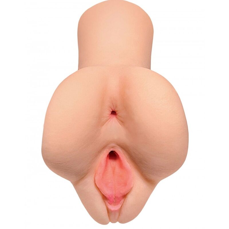 Máscara ou molde em forma de baixa parte de corpo humano cor de pele