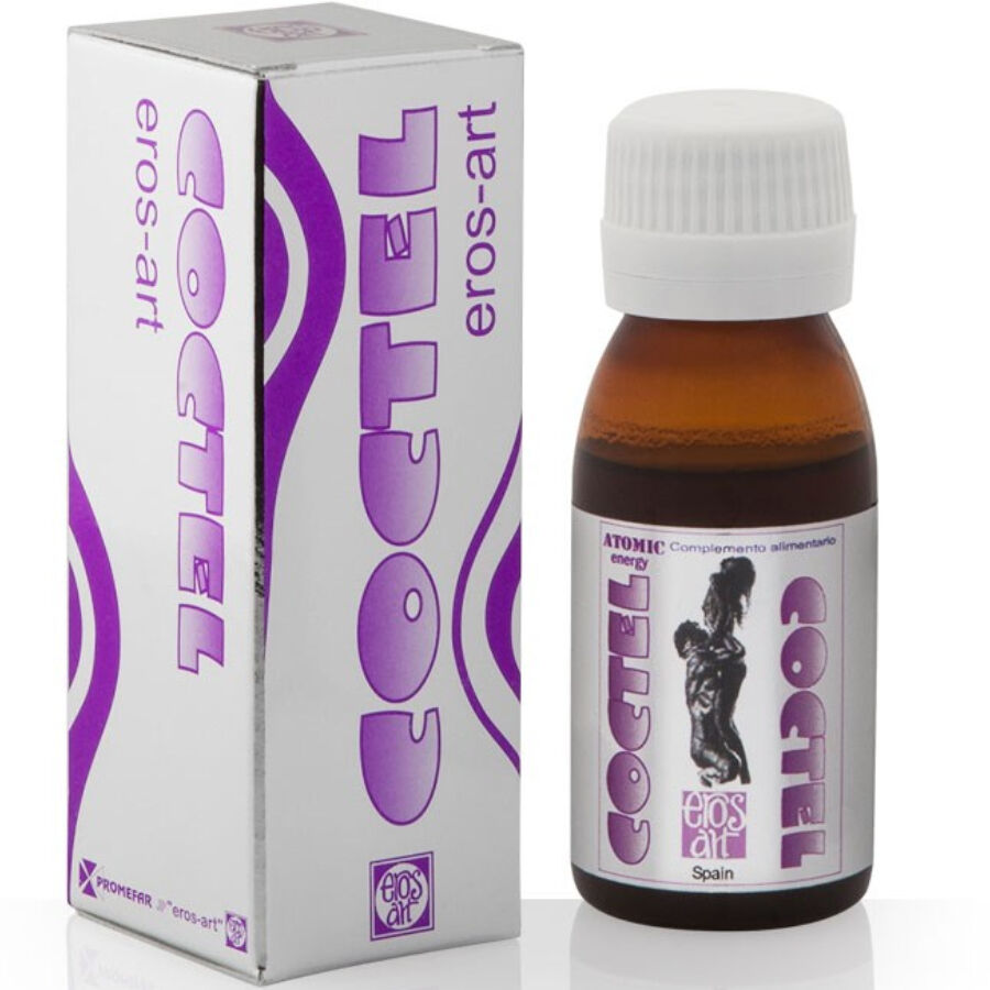 Embalagem e frasco de suplemento com design branco e roxo