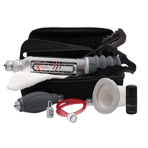 Kit bomba aspiradora corporal HydroMax Xtreme com acessórios e estojo
