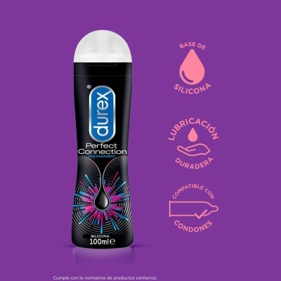 Frasco de lubrificante Durex Perfect Connection 100 ml