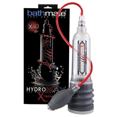 Bomba de sucção Bathmate Hydromax X40 Xtreme com caixa