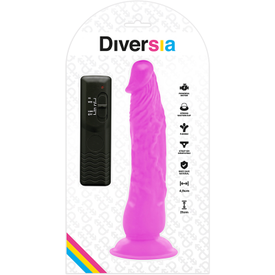 Produto vibrador rosa com comando remoto preto na embalagem
