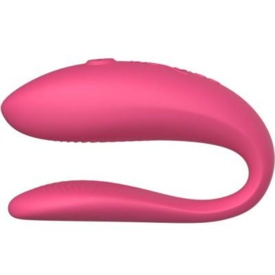 Dispositivo cor-de-rosa curvo de silicone com botões