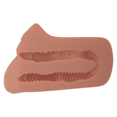 Moldes de silicone com texturas diferentes em cor de pele