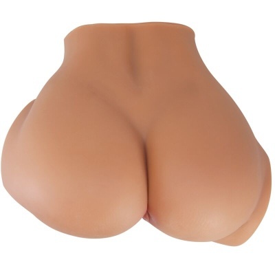 Produto imitação de parte inferior do corpo em cor bege