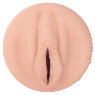 Dispositivo sexual em silicone cor pele com textura realista e leitura best buds