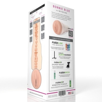 Embalagem do produto Bonnie Blue com 1K Texture para uso pessoal