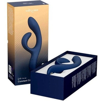 Vibrador We-Vibe Constant Contour azul com embalagem