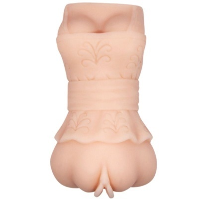 Boneca erótica de silicone cor pele com padrão decorativo
