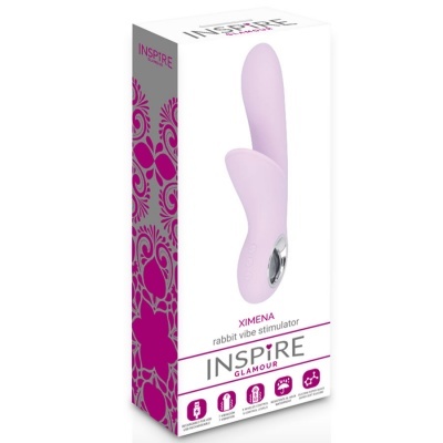 Caixa do estimulador XIMENA rabbit vibe stimulator INSPIRE GLAMOUR