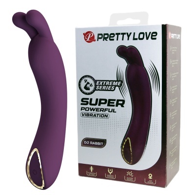 vibrador roxo com embalagem PRETTY LOVE EXTREME SERIES