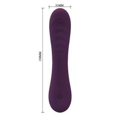 Dispositivo roxo texturizado com 150MM de altura e 31MM de largura em fundo branco