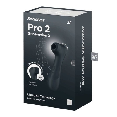 Caixa preta de vibrador Satisfyer Pro 2 Generation 3