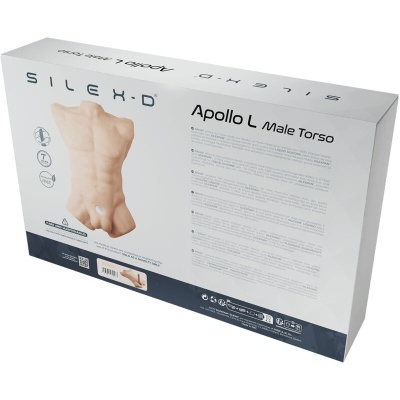 Embalagem de torso masculino Apollo L da SILEX'D