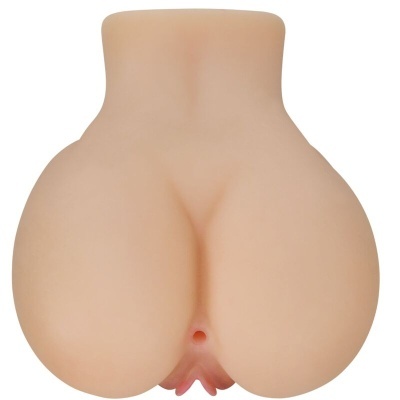 Produto em forma de parte inferior do corpo humano em cor bege