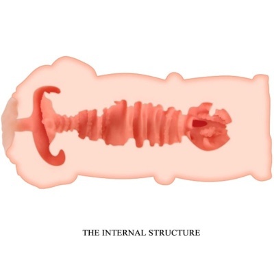 molde interno texturizado rosa salmão com alça em T sobre fundo branco com texto