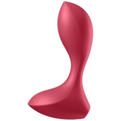 Plug anal rosa em silicone