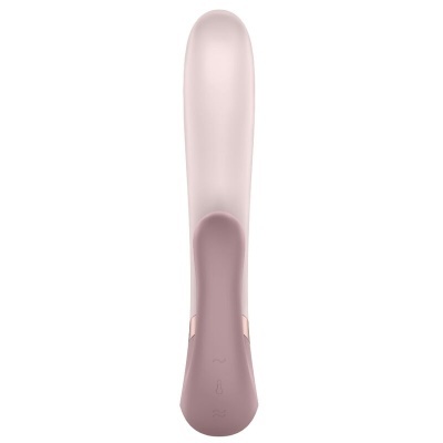 Vibrador cor-de-rosa com design liso e ergonómico
